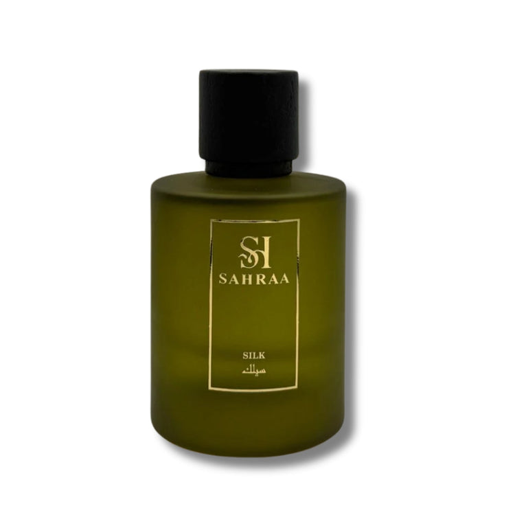 Silk Mediterranean Citrus Eau de Parfum bottle by Sahraa Perfumes