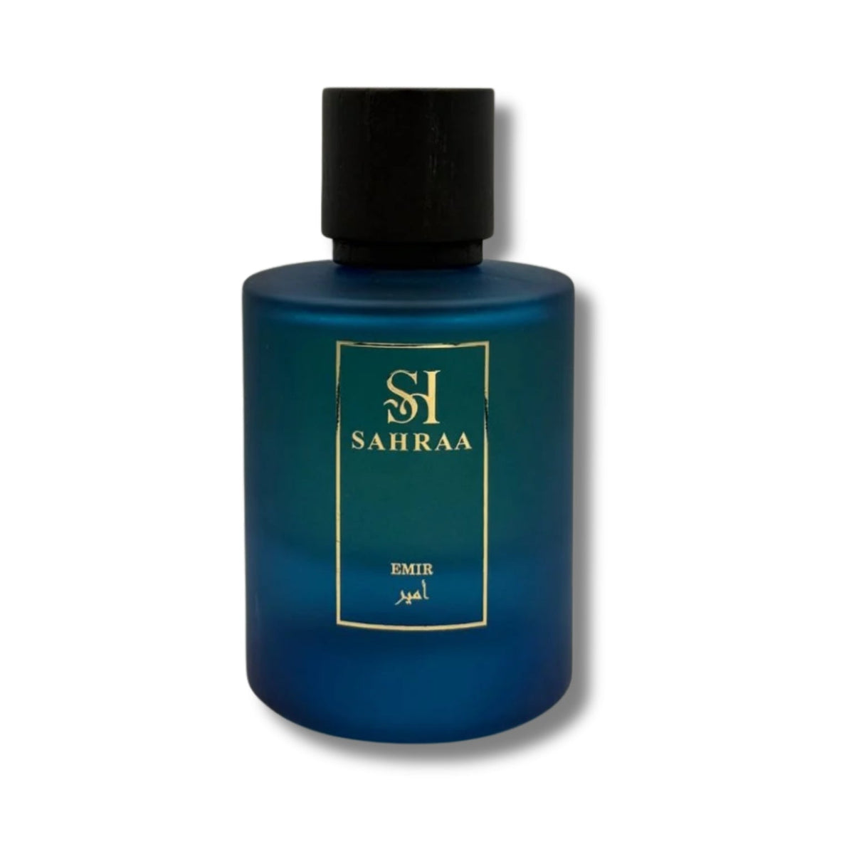 Emir Agarwood Oud and Leather Eau de Parfum bottle by Sahraa Perfumes