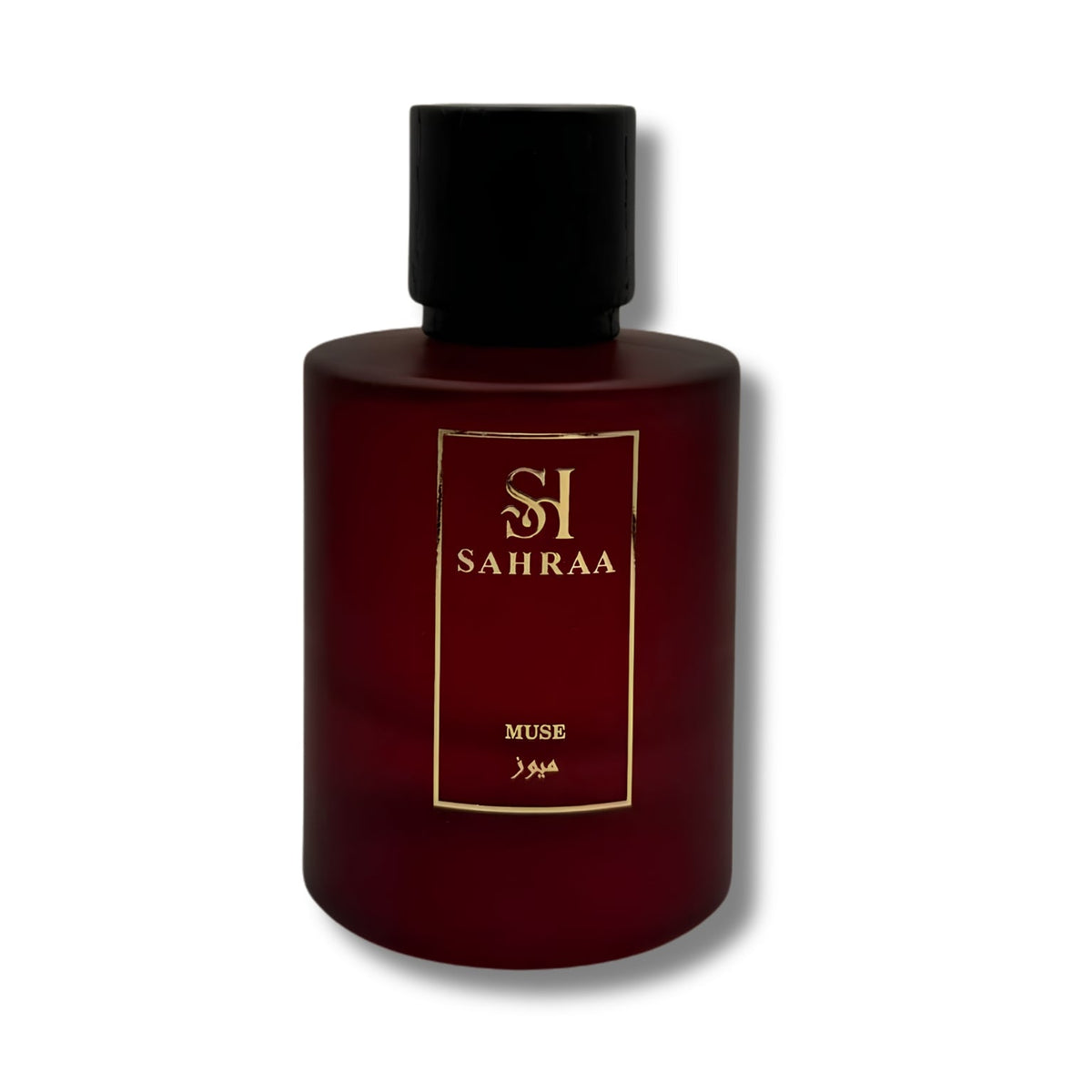 Muse Vetiver and Citrus Eau de Parfum bottle by Sahraa Perfumes